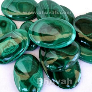 Gemstone - Stone - Cabochon - Gems - Malachite - Gifts