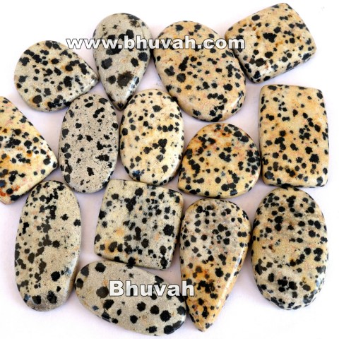 Top Natural Dalmatian Loose Stone Handmade Jasper For Jewelry 60.20 Carat Dalmatian Jasper Designer Cabochon Gorgeous Dalmatian Gemstone