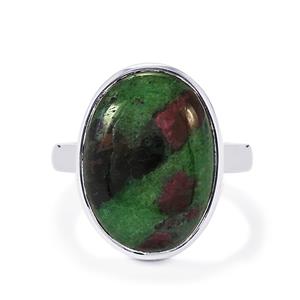 Natural Ruby Zoisite Ring