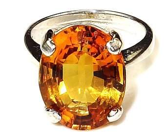 AAA Quality Citrine Stone Ring Price