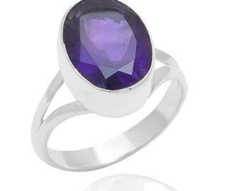Natural Amethyst Stone Ring Price