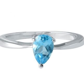 Natural Genuine Blue Topz Ring Price