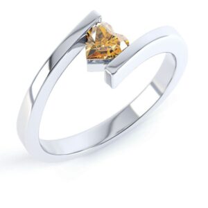 Special Design Citrine Ring Price