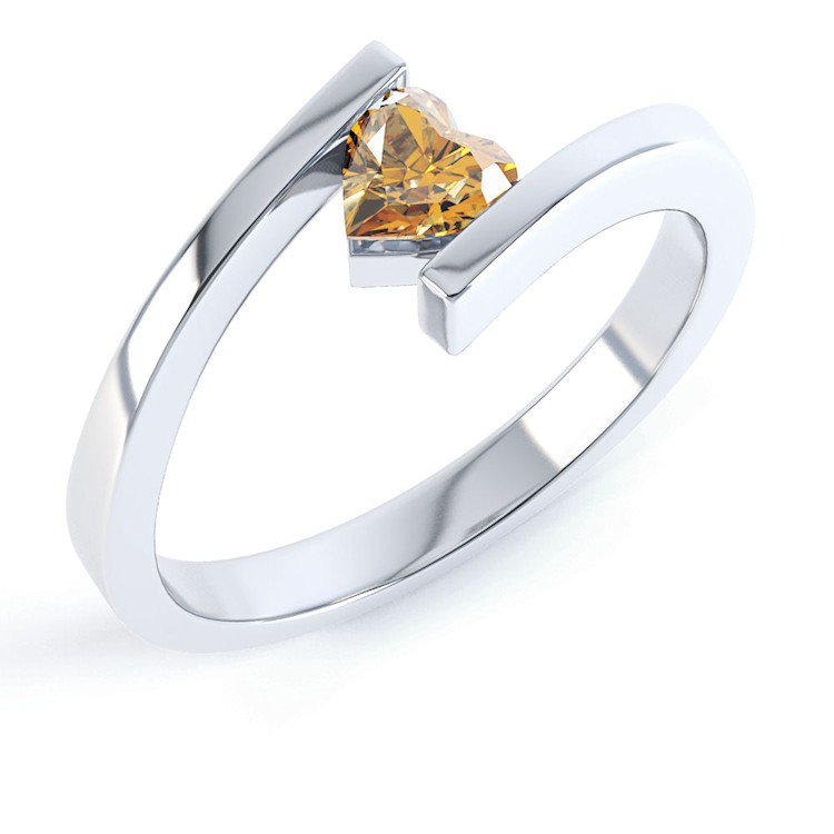Special Design Citrine Ring Price