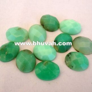 Faceted Chrysoprase 8x10 mm Oval Stone Gemstone Price