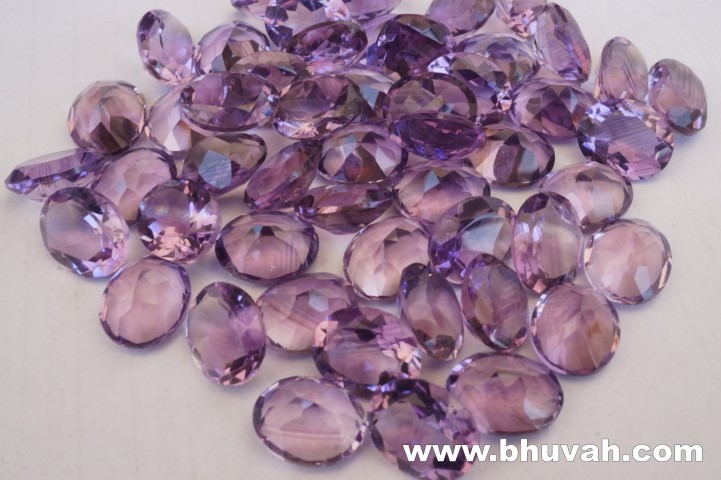 Natural amethyst oval shape cut stone per carat price 8x10mm