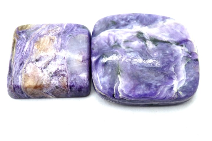 charoite gemstone cabochon stone 2 piece price