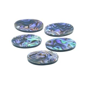 Natural Abalone Shell: The Gemstone with a Soul of Water Oval Shape 1 Piece