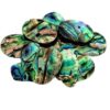 Natural Abalone Shell Cabochon 100 gram Lot 7-9 Pieces Lot Mix Size Shape Gemstone For Jewelry Making and Reselling