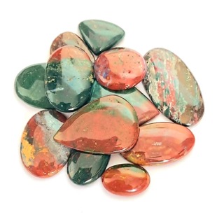 Natural Blood Stone Cabochon 100 gram Wholesale Lot 9-11 Pieces Gemstone for Retailer Wholesaler Jeweler Natural Blood Stone Cabochon 100 gram Wholesale Lot 9-11 Pieces Gemstone for Retailer Wholesaler Jeweler