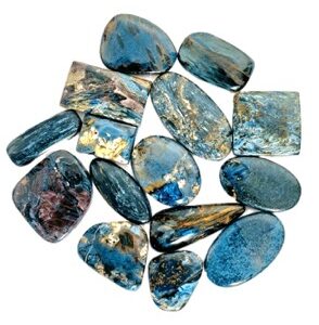 Natural Pietersite Gemstone 100 gram lot Mix Size Shape Cabochon for Jewelry Making Stone (About 8-12 Pieces)