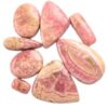 Natural Rhodochrosite Cabochon 100 grams Lot Mix Size Shape Gemstones Jewelry Making rhodochrosite About 6-9 Pieces Stone