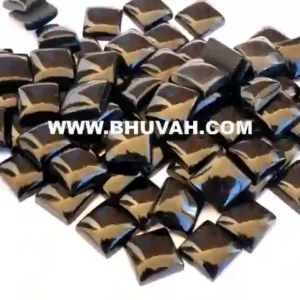 Black Onyx Cabochon 10×10mm