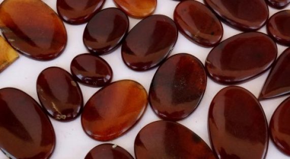 Gemstone - Stone - Cabochon - Gems - Amber - Gifts