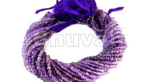Amethyse beads strand 1