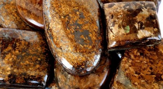 Gemstone - Stone - Cabochon - Gems - Bronzite - Gifts