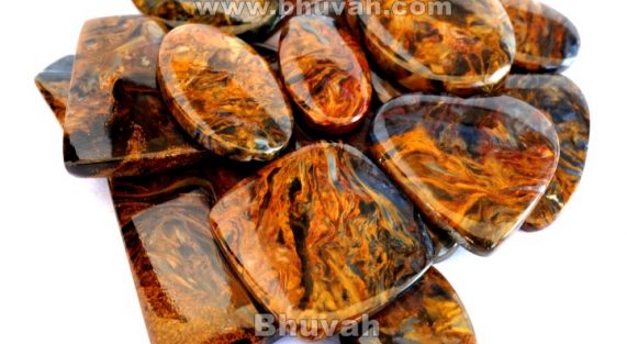 Gemstone - Stone - Cabochon - Gems - Pietersite - Gifts